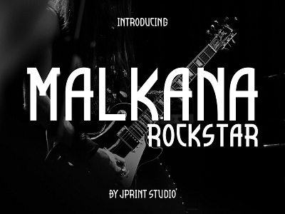 Malkana Font animation branding design font font design illustration illustrator logo typography