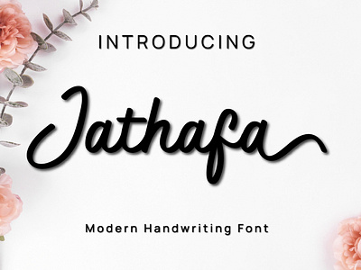 Jathafa - Modern Handwriting Font