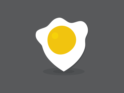 egg pin app egg flat icon iphone local location map marker pin