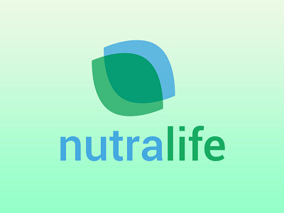 Nutralife Logo health leaf natural organic vitamins