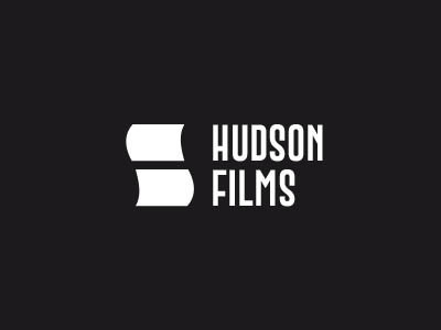 Hudson Films film logo negative space video