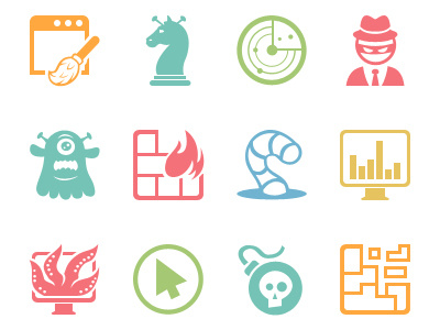 Antivirus icons