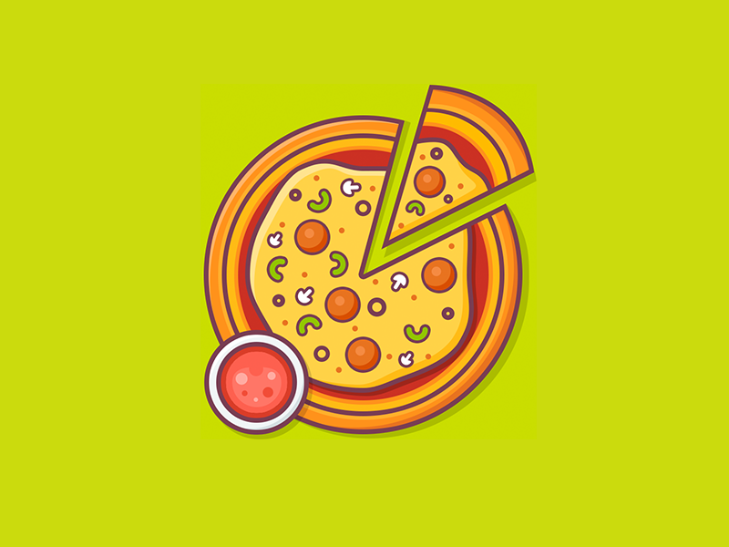 Pizza by Sergey Deykin 🇺🇦 on Dribbble