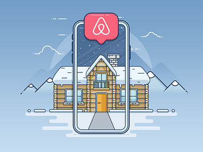 Airbnb Integration Plugin accommodation airbnb booking estate illustration outline plugin real rental wordpress
