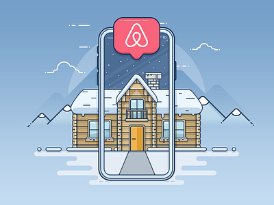 Airbnb Integration Plugin accommodation airbnb booking estate illustration outline plugin real rental wordpress