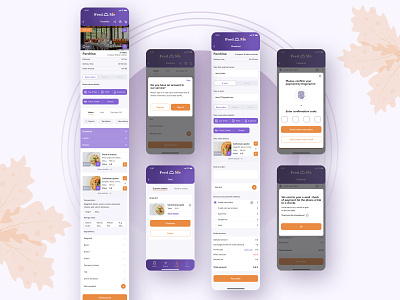 FeedMe - mobile restaurant app UI/UX design design app food delivery mobile app restaurant table booking table reservation ui ui ux uiux