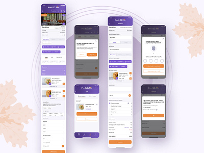 FeedMe - mobile restaurant app UI/UX