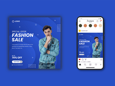 Fashion sale banner