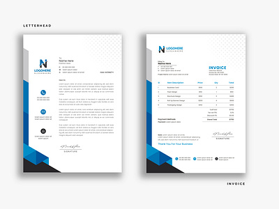 Invoice with Letterhead