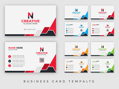 Corporate Business Card Design identity