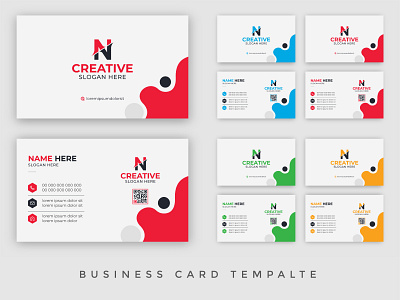 Corporate Business Card Design identity