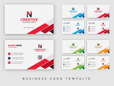 Corporate Business Card Design identity