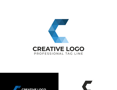 c logo s blue branding business card business card design cards creative design illustration logo vector