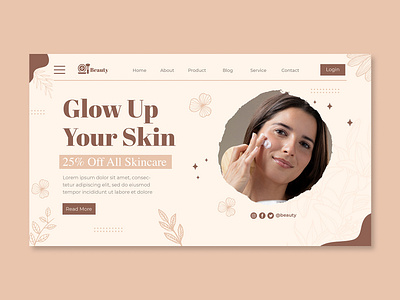 Landing Page Template Beauty