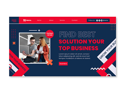 Landing Page Template Business