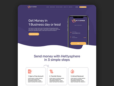 Landing Page branding landingpage mockup page ui