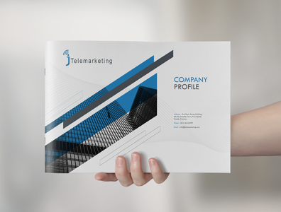 JT - Company Profile brand book branding branding items branding material company profile graphic illustrator portfolio profile book