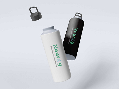 Neurog BrandKit - Water Bottle branding brandkit corporate branding design graphic illustrator logo design vector water bottle