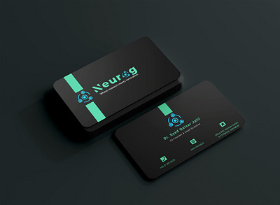 Neurog BrandKit - Business card branding business card corporate branding design fiverr designer graphic illustrator logo design logo designer visiting card