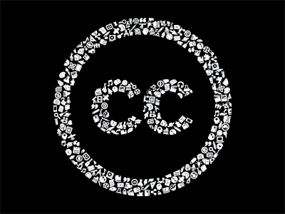 Celebrate Creative Commons creativecommons icon design iconography icons symbol