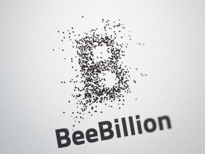Beebillion alexander bee bee billion beebillion black white logo spliid typography