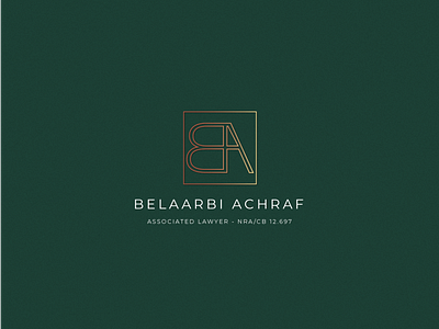 Law Firm Brand Identity Design - BELAARBI ACHRAF