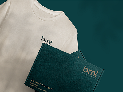 BML - Clothing Store branding design graphic design icon illustration logo typography vector
