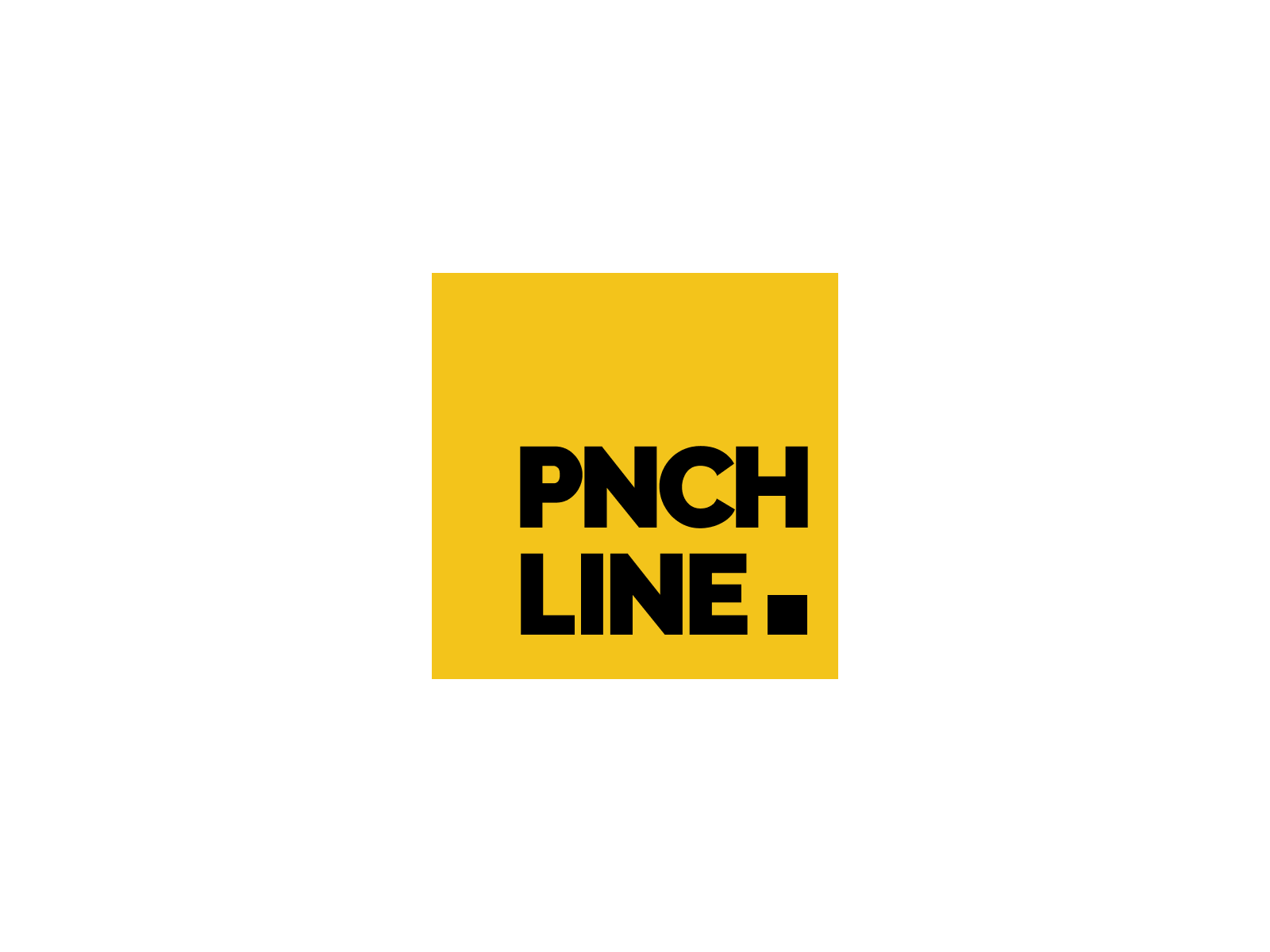 PNCHLINE ▪︎ Loading animation animation brutalist logo minimalist preloader punchline