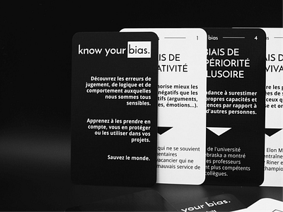 Kyb photo shoot bias black and white branding bw card card game design graphic design minimalist print