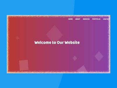 Animated Background with Pure CSS and Html