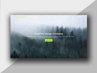 Responsive Website Design From Scratch using Bootstrap bootstrap creative design frontend html css html5 onepage responsive webdesign