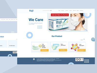 REDESIGN SENSI WEBSITE design illustration ui uiux design ux web website