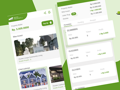 invest property syariah ui ux app design ui uiux design ux web website