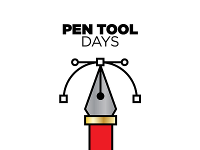 Pen Tool Days art bezier bezier curves curves illustration illustrator paths pen pen tool vector vector illustration