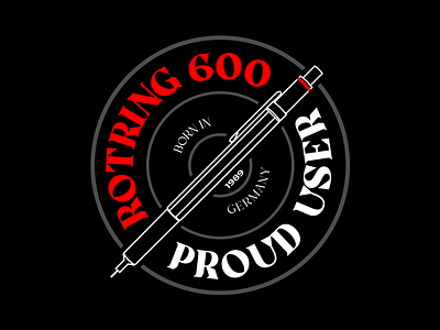 Rotring 600 Badge