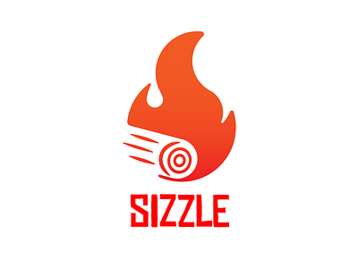 Daily Logo Challenge #10 : Sizzle art branding design fire firecamp illustration illustrator logo logo design vector vector illustration wood woodfire