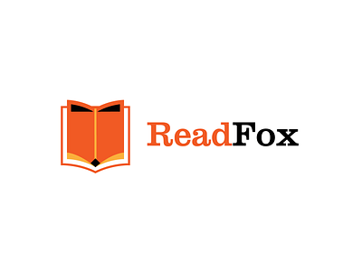 Daily Logo Challenge #16 : ReadFox affinity designer book book logo branding dailylogochallenge fox fox logo logo logo design logotype