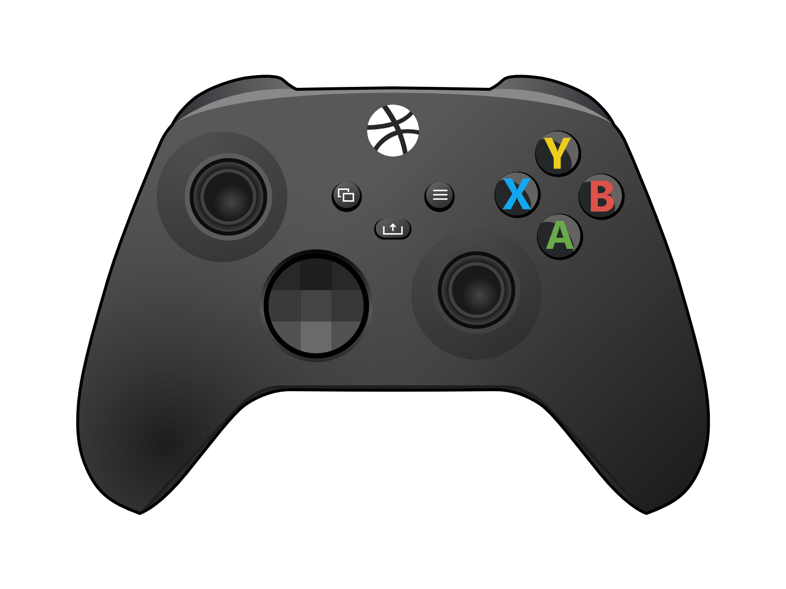 XBox Series X Controller by Genewal Design on Dribbble