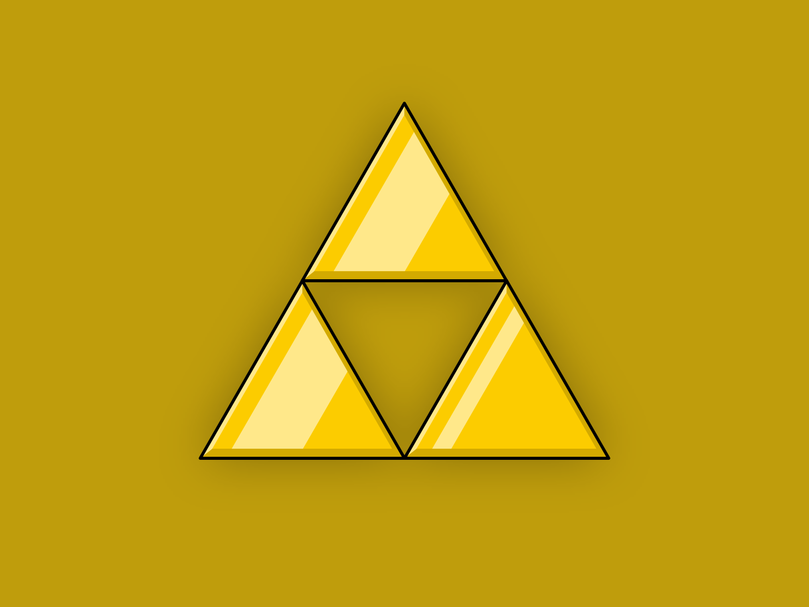 Zelda Triforce WQHD 1440P Wallpaper | Pixelz