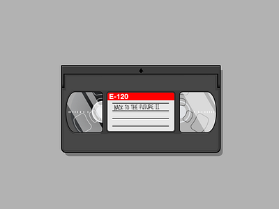 VHS Tape 80s 90s cassette tape illustration vector vector art vector artwork vector illustrations vhs vhs tape video video cassette recorder video home system