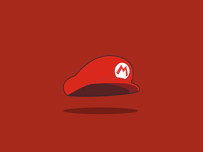 Mario Cap mario mario bros nintendo nintendo 64 nintendo switch super mario vector art vector illustration
