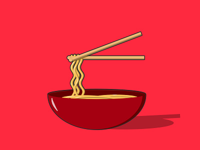 Noodles chinese food chinese new year food food illustration illustration noodles vector vector art vector illustration