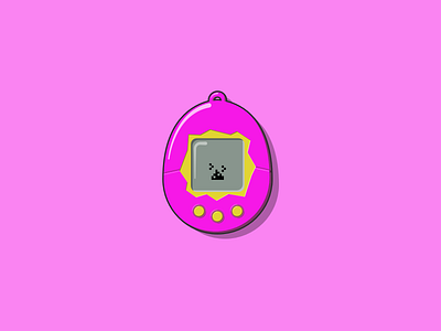 Tamagotchi 1990s illustration illustrator japan tamagotchi vector vector art vector illustration vectors