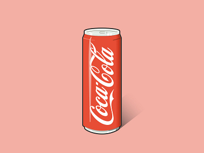 Coca-Cola Can affinity designer coca cola coke illustration soda soda can vector vector art vector illustration vectorart