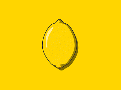 Lemon fruit illustration lemon vector vector art vector illustration