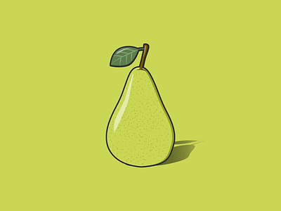 Pear design fruit fruits illustration pear vector vector art vector illustration