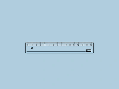 Ruler design illustration ruler school tool vector vector art vector illustration