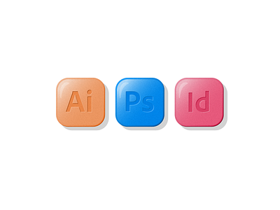 Adobe Pills adobe design graphic design illustration pills vector vector art vector illustration