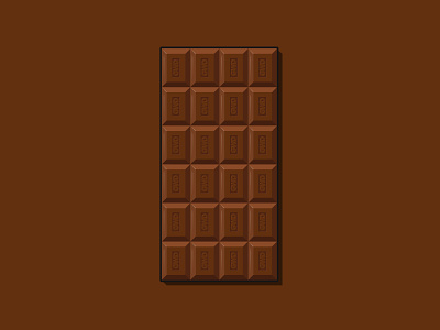 Chocolate Bar candy bar chocolate cocoa illustration vector vector art vector illustration
