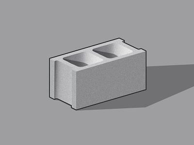 Concrete Block building concrete construction illustration vector vector art vector illustration